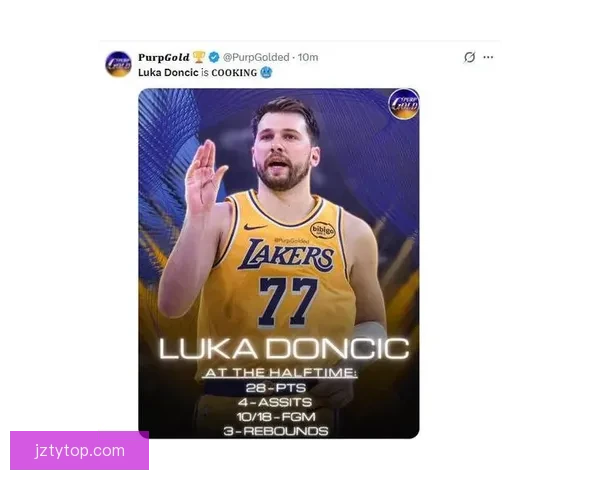 东契奇狂轰43分7助攻连刷纪录笑容灿烂湖人六连客5胜1负强势收官